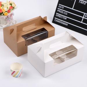 Single Clear Cupcake Boxes With Inserts